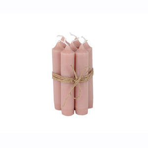 Short Dinner Candle_Dusty pink1pcs